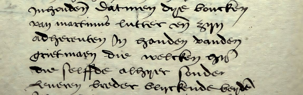 de boncken van Marthinus Luther