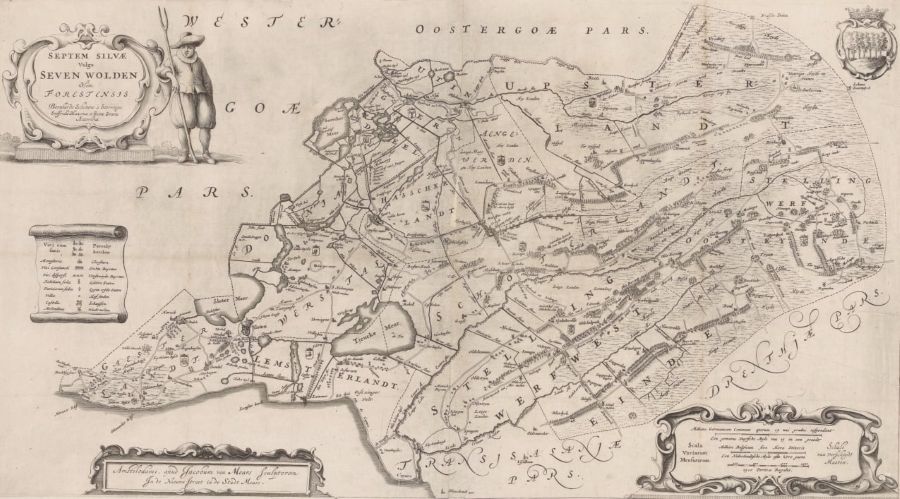 Kaart van Zevenwouden