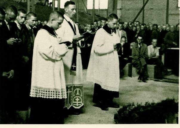 Foto genomen tijdens een uitvaart dienst